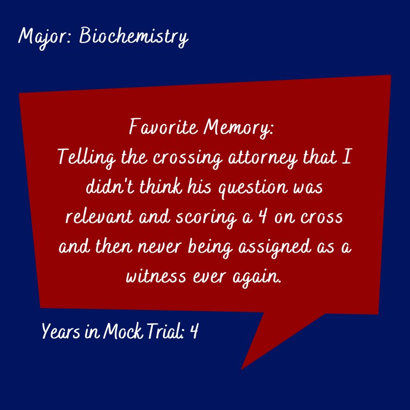 Our last feature is our 2019-2020 MTUA VP, Vincent Bai! He has served as a captain &amp; has been a witness &amp; an outstanding attorney. On top of all of these accomplishments, Vincent has just graduated from UA🎓His future plans include attending law school.