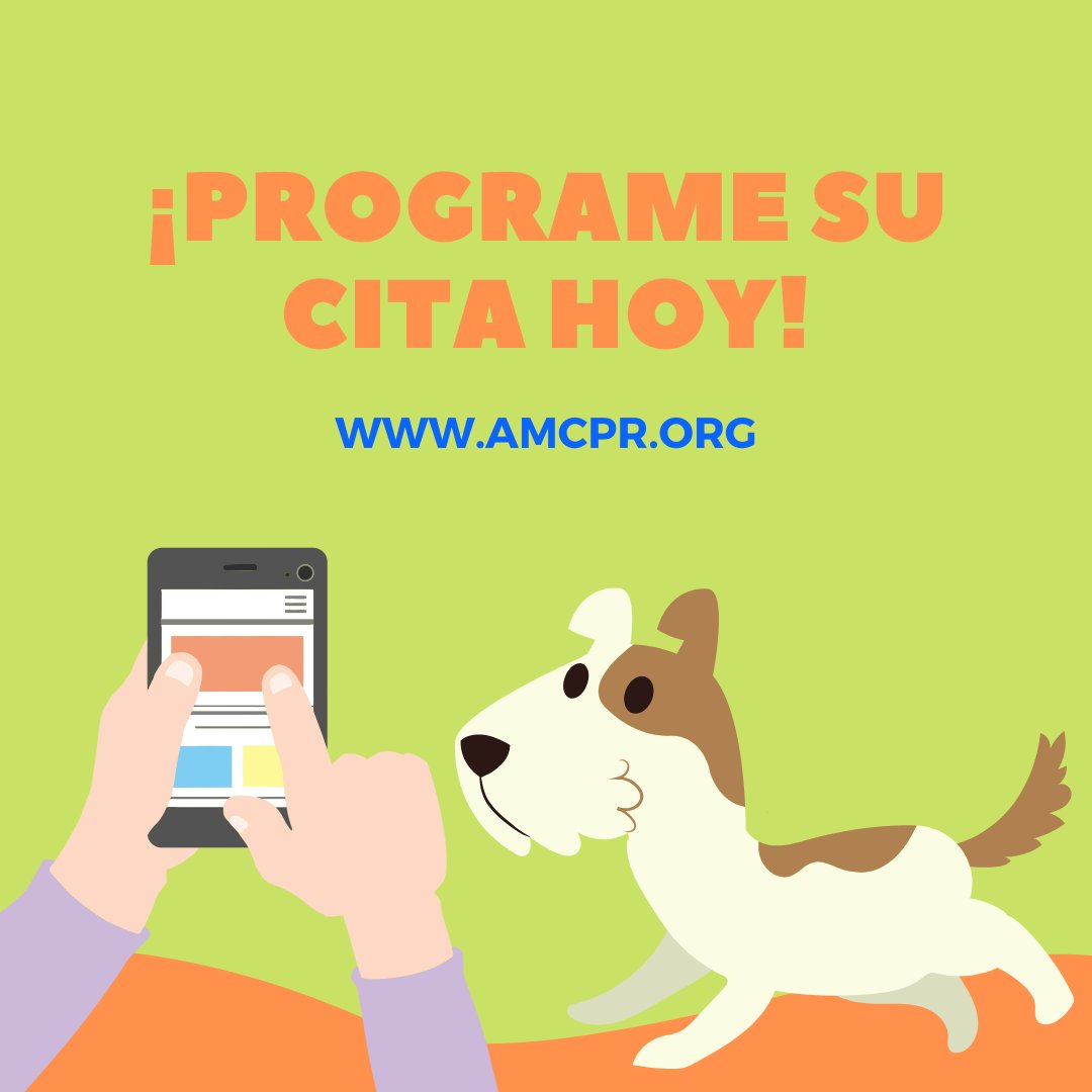 AnimalMedicalPR's tweet photo. 🐾 ¡Puedes programar la cita de su mascota online! 🐾

Puede llenar el formulario a través de https://t.co/8iwUDNmhLF y nos contactaremos con usted a la mayor brevedad posible para coordinar su cita. https://t.co/l10uT8osjN