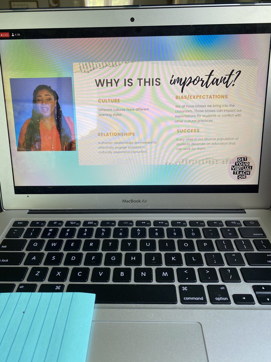 HopeChastain3's tweet photo. ALL of this impacts the learning of our students. Biases aren’t necessarily bad but HAVE to be acknowledged in order to be responsive go ALL cultures. @getyourteachon #GetYourVirtualTeachOn https://t.co/QIzIuhNZt4
