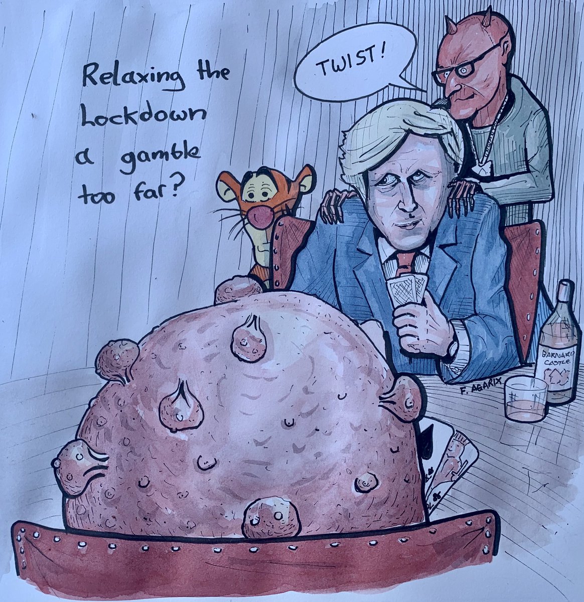 #dcblackout #cartoon #lockdown