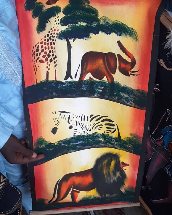 Livunitetrades's tweet photo. Some of most Iconic animals on our backyard. #zebra #giraffe Majestic #elephant and King #lion depicted on painted tapestry. #paint #tapestry #canvas #black #blackartist #blackexcellence #blackculture #blacksucess #africa #art #culture #african #heritage #livunite #livunitetrades https://t.co/dcGhfu5dxt