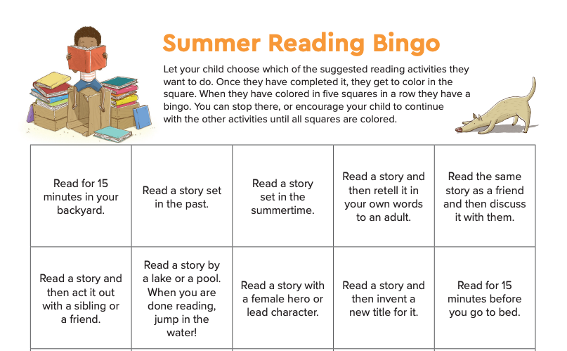 BeamingBooksMN's tweet photo. Summer is nearly here! Encourage your kids to read a variety of books this summer with our free Summer Reading Bingo board. Download the complete board here: https://t.co/6UDJouZkGB https://t.co/E89K8OLzaS