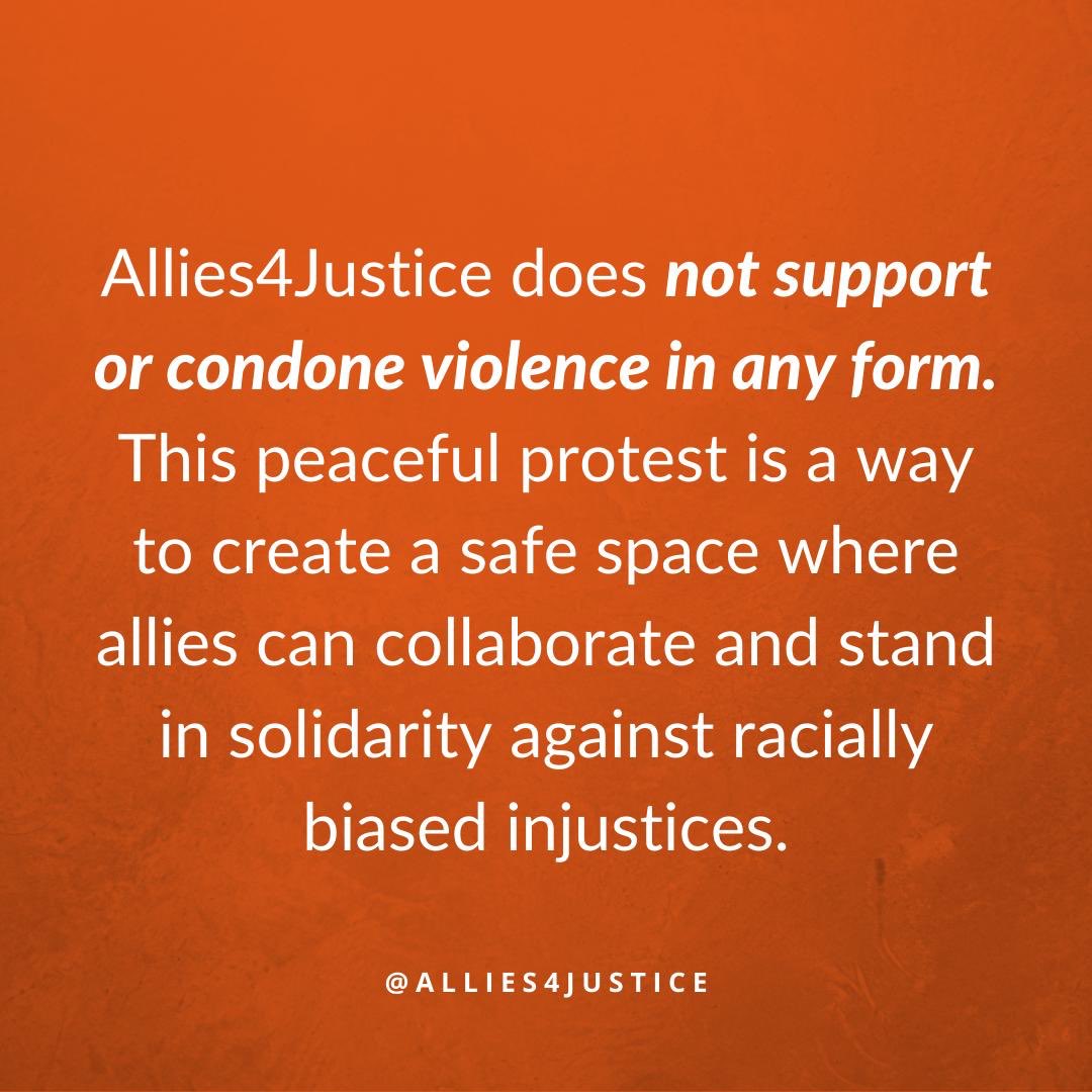 Please follow our ig page @ Allies4Justice for up to date information.