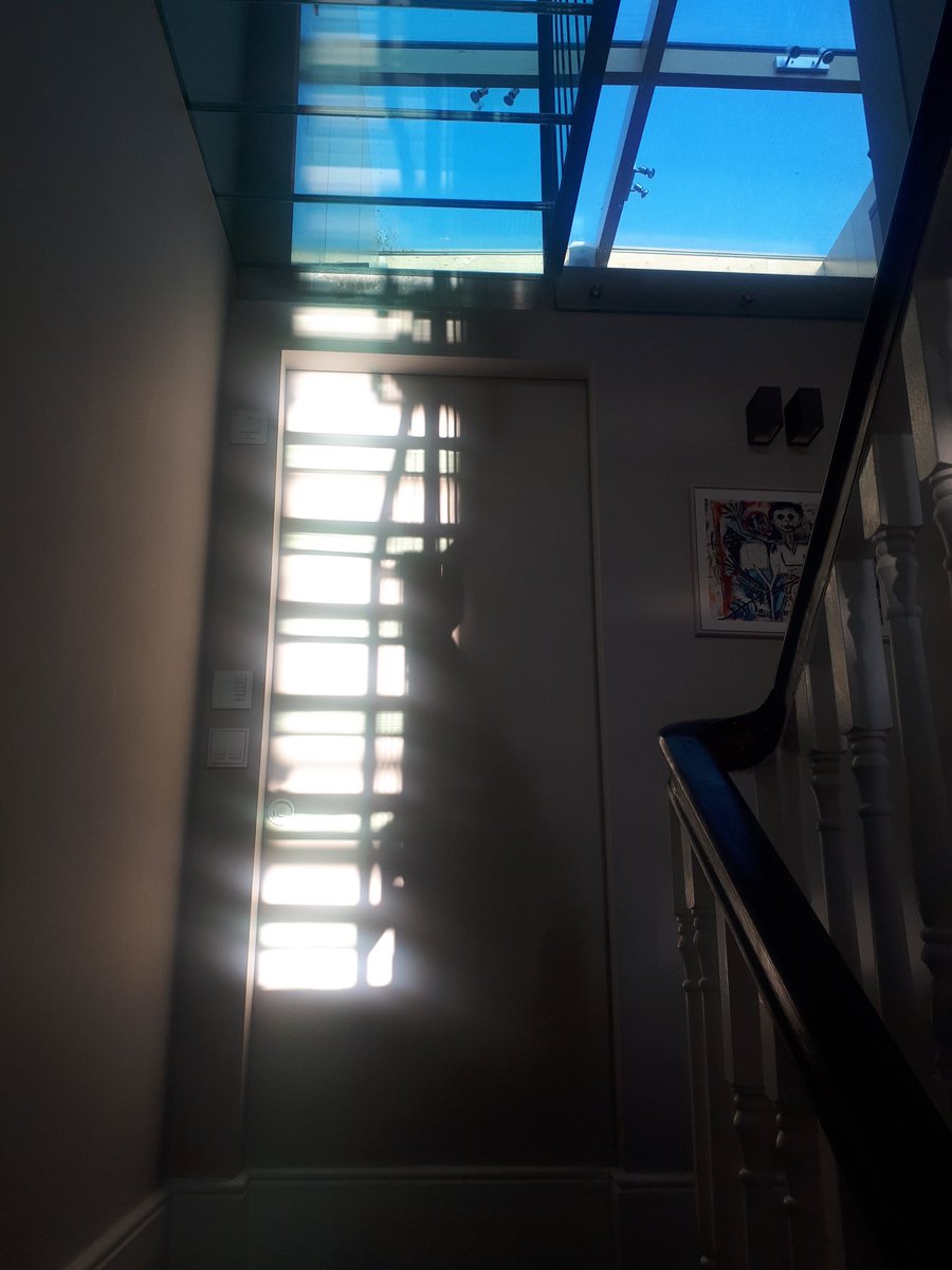 Awesome shadows in LPA this evening #Dublin