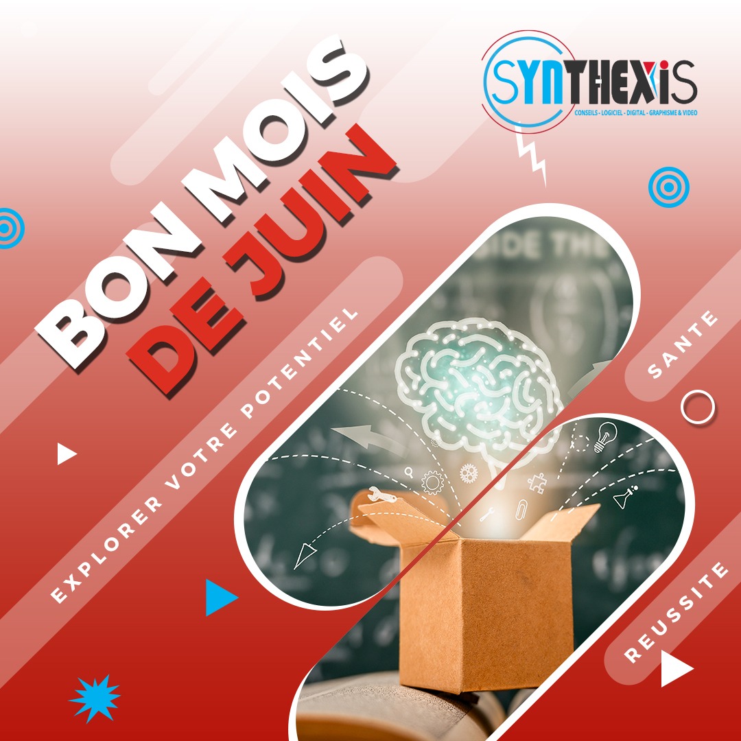 Synthexis1's tweet photo. Synthexis et son รฉquipe vous souhaite un bon mois de juin et vous adresse ses vลux de santรฉ et de rรฉussite. ๐
#SYNTHEXIS
#BonMoisDeJuin
#Santรฉ
#StopCovid19 https://t.co/VjLfiTyT3e