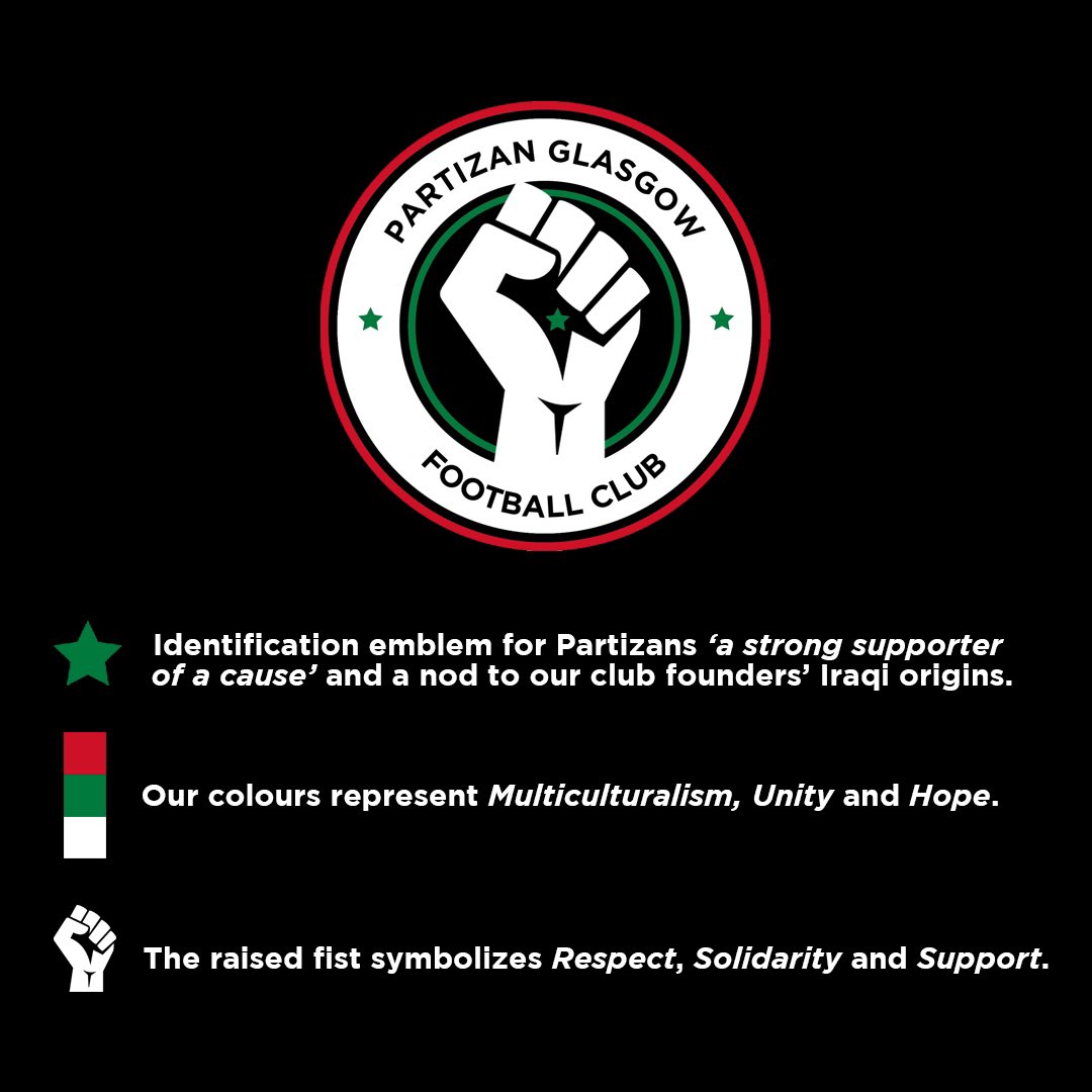 📢 Announcement! 

We will now be known as Partizan Glasgow FC.

An amateur football team that advocates multiculturalism and respect ✊🏼⚽️ 

#ForzaPartizan