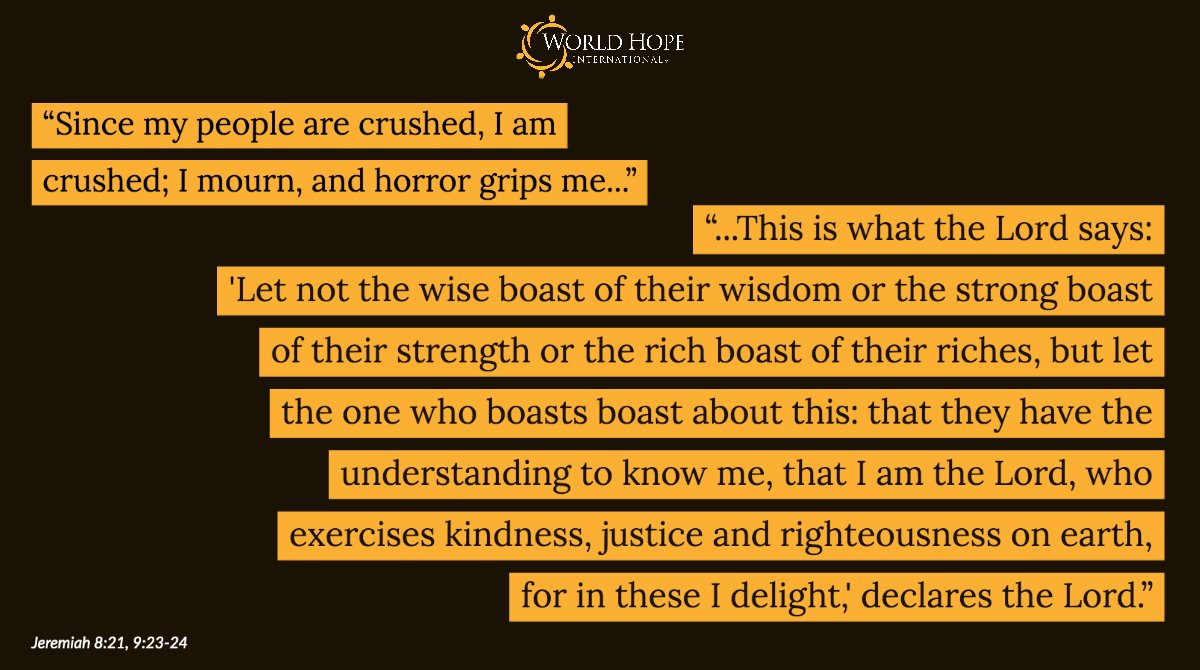 worldhopeorg's tweet photo. Our hearts break for the 100,000+ COVID-19 deaths in this country &amp; the racial injustice not only this week, but over hundreds of years. In the words of the Prophet Amos, this is our global prayer: "But let justice roll on like a river, righteousness like a never-failing stream." https://t.co/3uwTrUgPDT