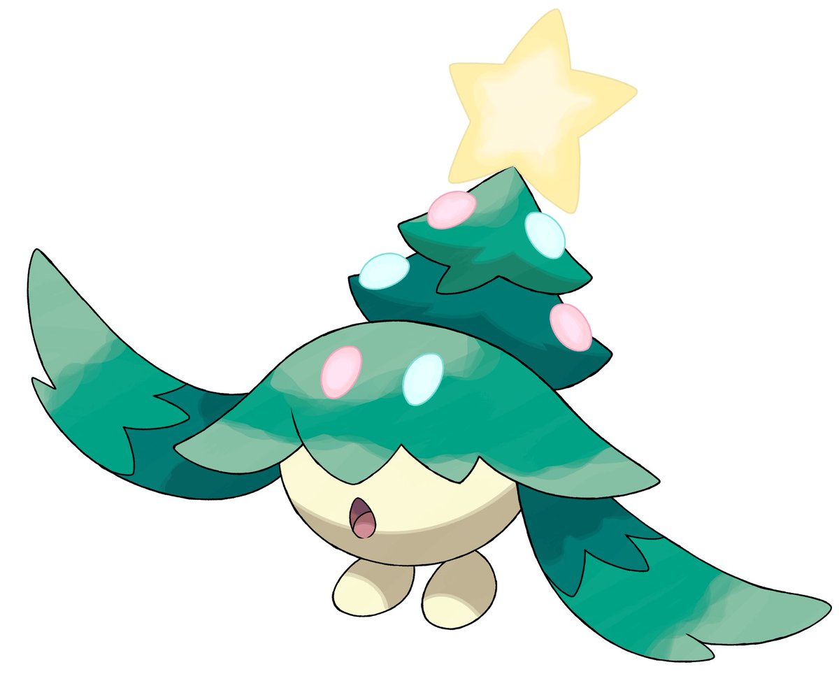 Merry Christmas (Shaymin Sky Form)  Pokemon breeds, Pokemon, Cute pokemon