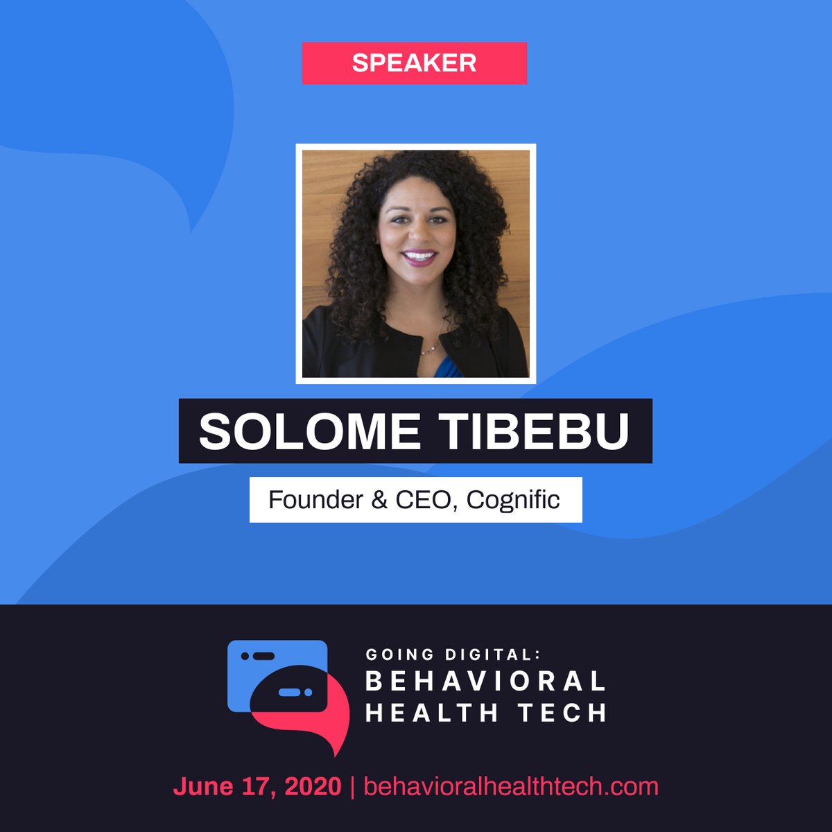GoingDigitalBHT's tweet photo. Rob Rebak, CEO of Forefront Telecare (@FFTCare) and @SolomeTibebu, CEO &amp; founder of @Cognific will discuss the benefits of behavioral #telehealth for seniors. Sign up for free for the Going Digital: Behavioral Health Tech summit on June 17. https://t.co/dt6pHfFYb2 #GDBHT2020 https://t.co/4QkCg1S4Yg