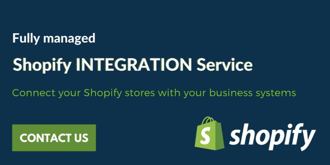 Namtek_Consult's tweet photo. We will be happy to develop any needed integration between any system and your Shopify store! Contact us today! https://t.co/27ie1F6Rds
#Shopify #Shopifyintegration #ShopifyCRM #ShopifyERP #ecommerceintegration #ecommerce #shippingmanagement https://t.co/zSqz2To3dZ