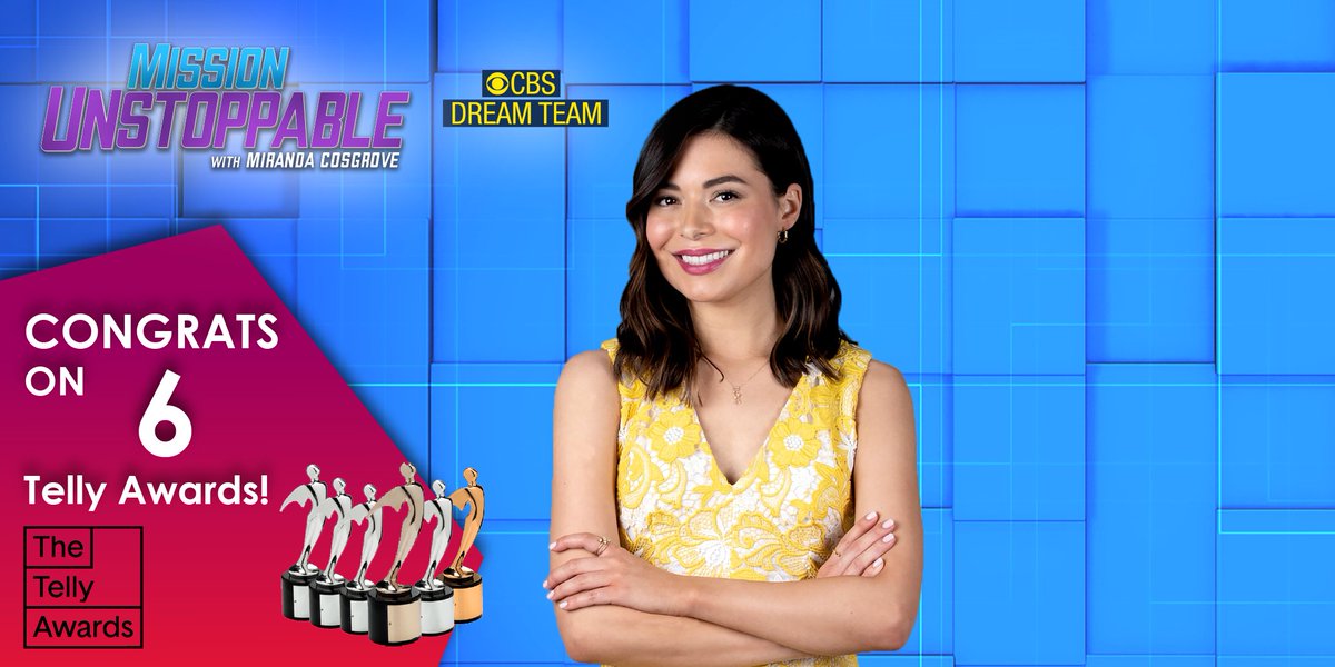 CBSUnstoppable's tweet image. 🎉 Shout out to our #STEMSquad for winning SIX @tellyawards! #MissionUnstoppableTV #IfThenSheCan