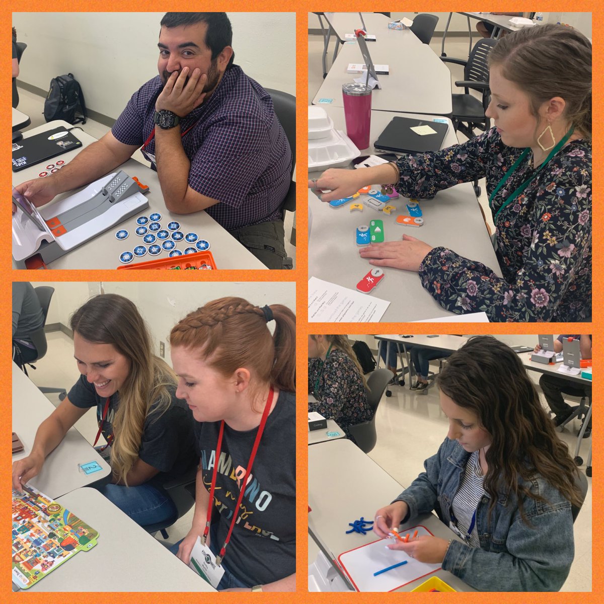 Day 1 Wizard of Osmo at #teach4gr8ness was a success. Helping fellow teachers see how amazing these creative devices are is a lot of fun! Their students are going to LOVE them! <a href="/granburyisd/">Granbury ISD</a>  <a href="/emmaelem/">Emma Roberson Elementary School</a>  <a href="/Kellie3010/">Kellie Pollock</a> @GISDTech3