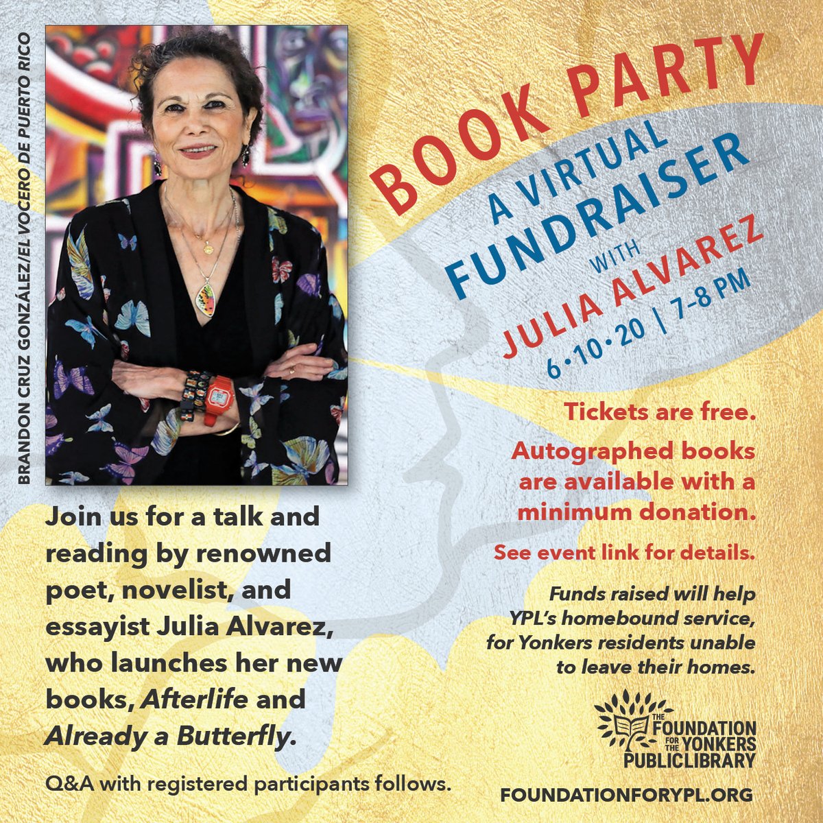 "In “Afterlife,” Alvarez probes the contours of private moral decisions that echo our national conversation, which excludes migrant communities from claiming their contributions to this country." - Washington Post. Register for our free Book Party: ow.ly/JzpC50zW9qk