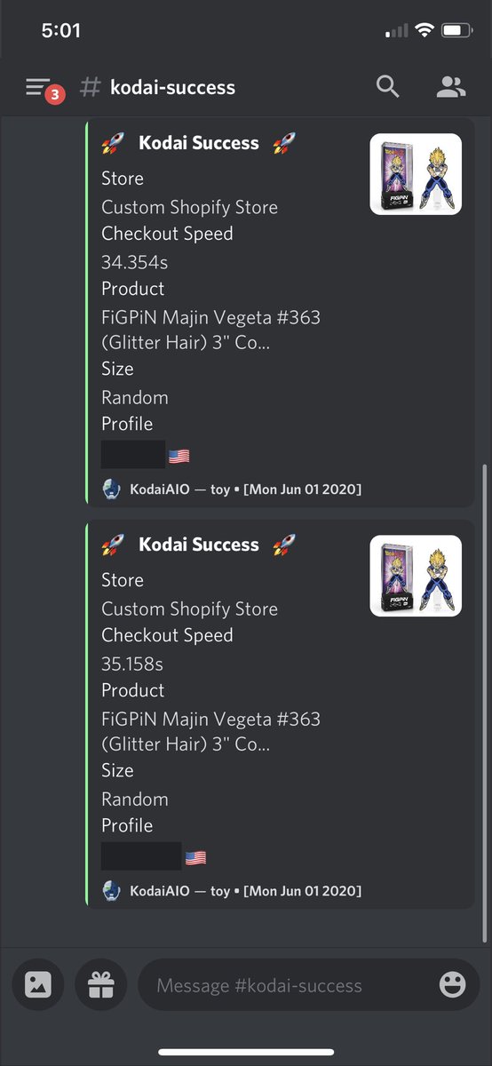GuamKickz's tweet image. Group: @PulseNotify @acookgroup @peachypings                                              Proxy:@jeru035                                            Server:@10xServers 
Bot:@KodaiAIO @KodaiSuccess                 #TeamJeru🔥🔥🔥