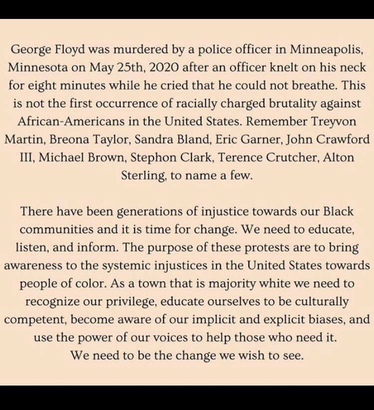 jae_mckern's tweet photo. #JusticeForGeorgeFloyd #GeorgeFloyd #upperperkiomenunitedforpeace #upperperk #blacklivesmatter https://t.co/NMKDea9xaj