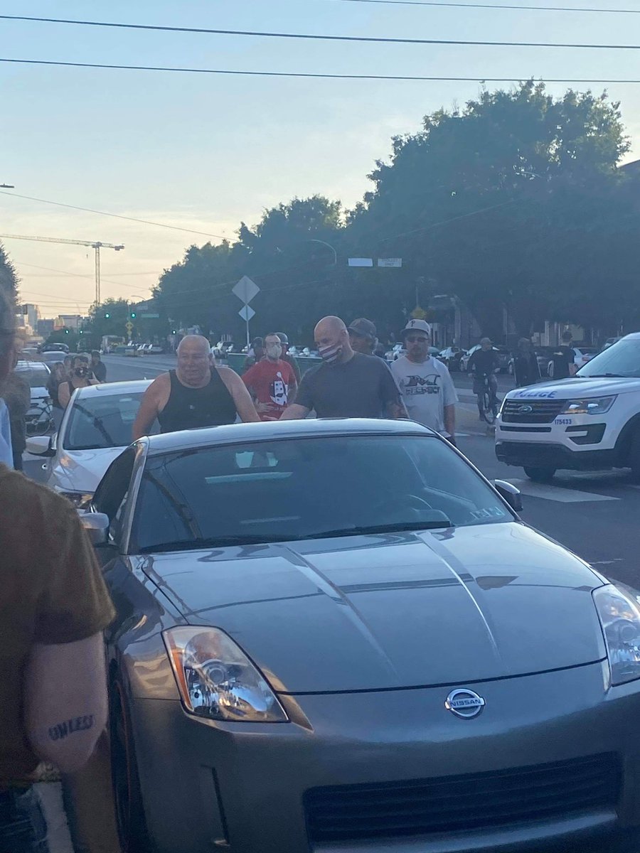 this is just insane: there’s a curfew in philly right now, and there’s a gang of white people with bats and other weapons roving around fishtown. the police kindly asked them to disperse and then arrested a black person who had a bat thrown at him.