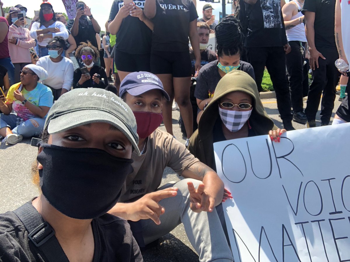 Members of our council were present in peaceful protests in our city of Norfolk.The National Panhellenic Council supports the Black Lives Matters movement and wish nothing more than justice for those who have fallen due to police brutality. #blm #justice #georgefloyd