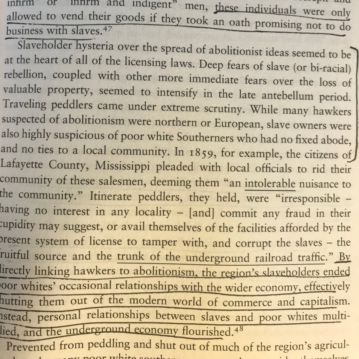 Even though abolitionists weren't orchestrating the Southern unrest, it's important to understand that many slave uprisings really did include small numbers of poor whites who saw more in common with their black neighbors than the slave owning class.