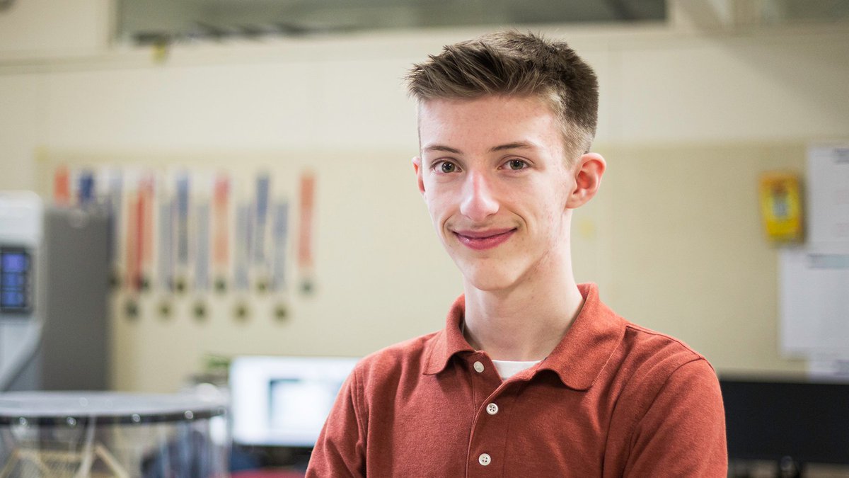 Today's #SeniorSpotlight is on design lead Alex!

Alex has participated in FIRST for 5 years. In addition to being a Skunk, he is also an eagle scout.

Alex will be attending <a href="/WPI/">WPI</a> to study mechanical engineering. Good luck on your east coast adventure!