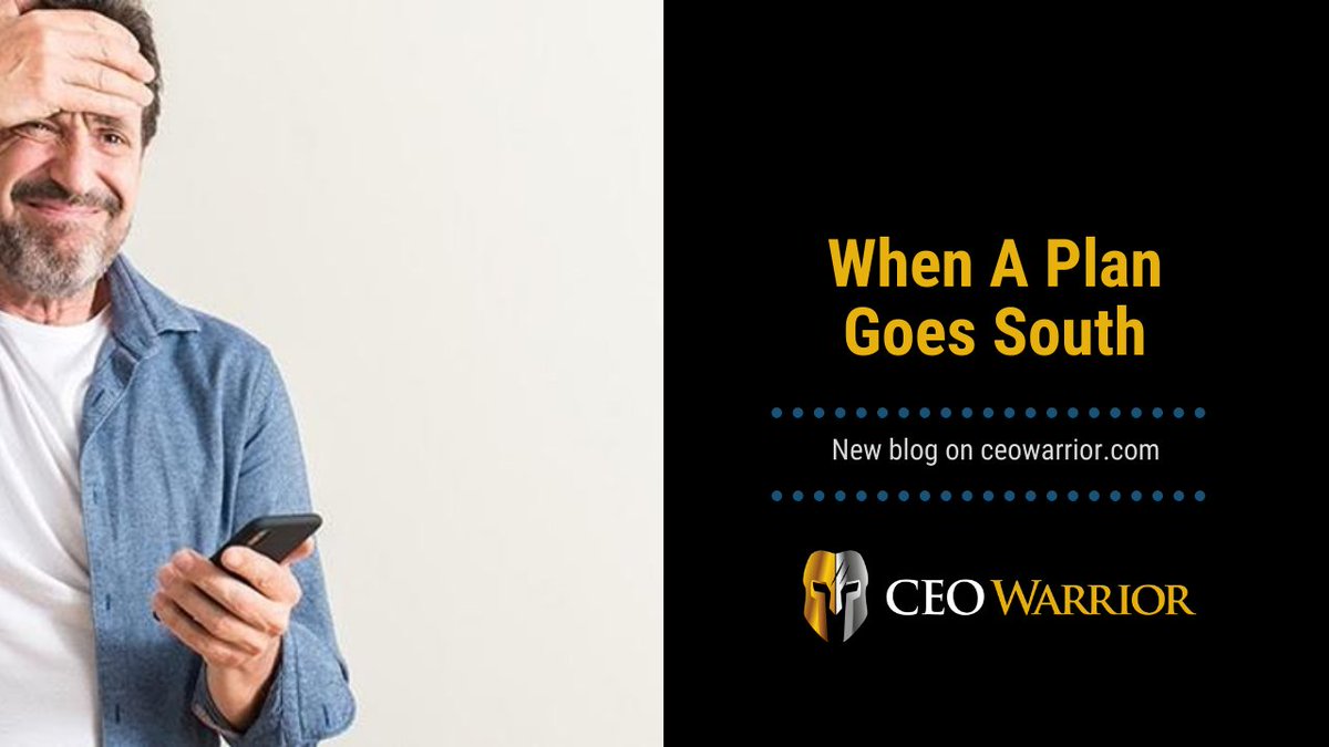 CEOWarrior's tweet image. Even the best-laid plans can go awry. 
Discover how to handle these situations like a pro without breaking a sweat here:
buff.ly/3cp6H7S  

#acknowledge #coursecorrect #evaluate #mindgrowth #mindmap #mindset #planning #productivity