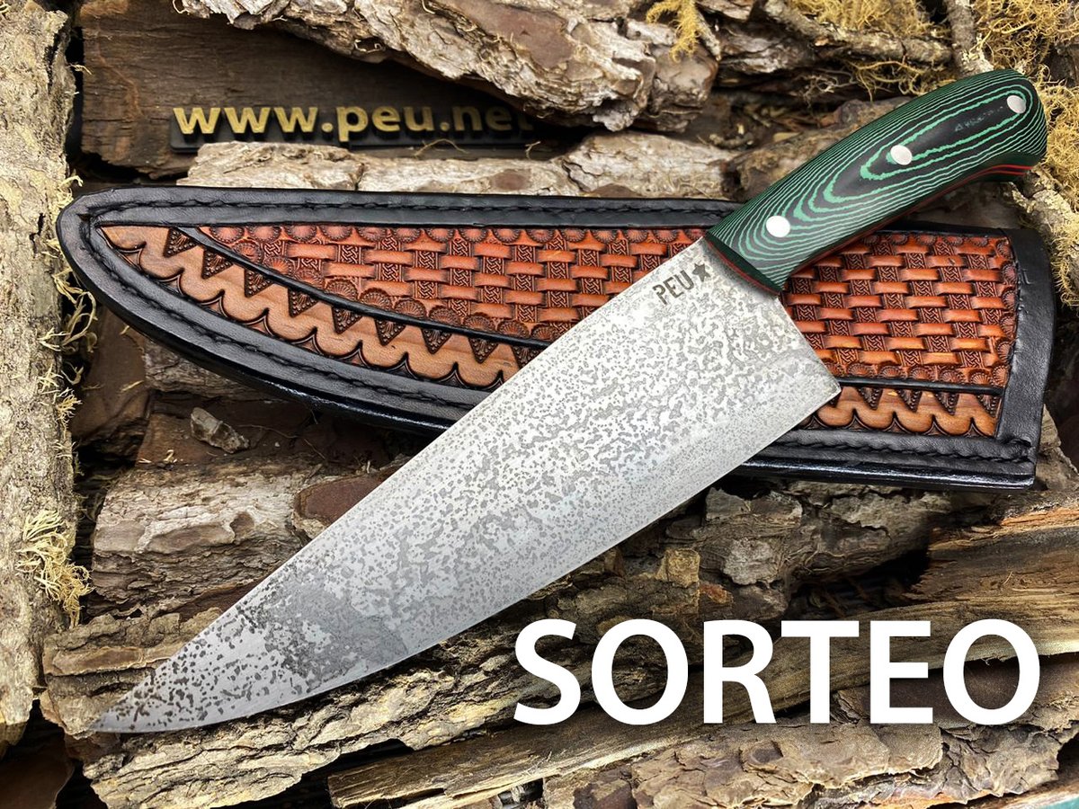 PEU_AR's tweet photo. Arrancó el sorteo de este cuchillo cocinero 180 en el Instagram de Guillermo Calabrese!!!
Denle retweet y anotense: https://t.co/yHHaUuysYN https://t.co/ZlkmRwV3Jw