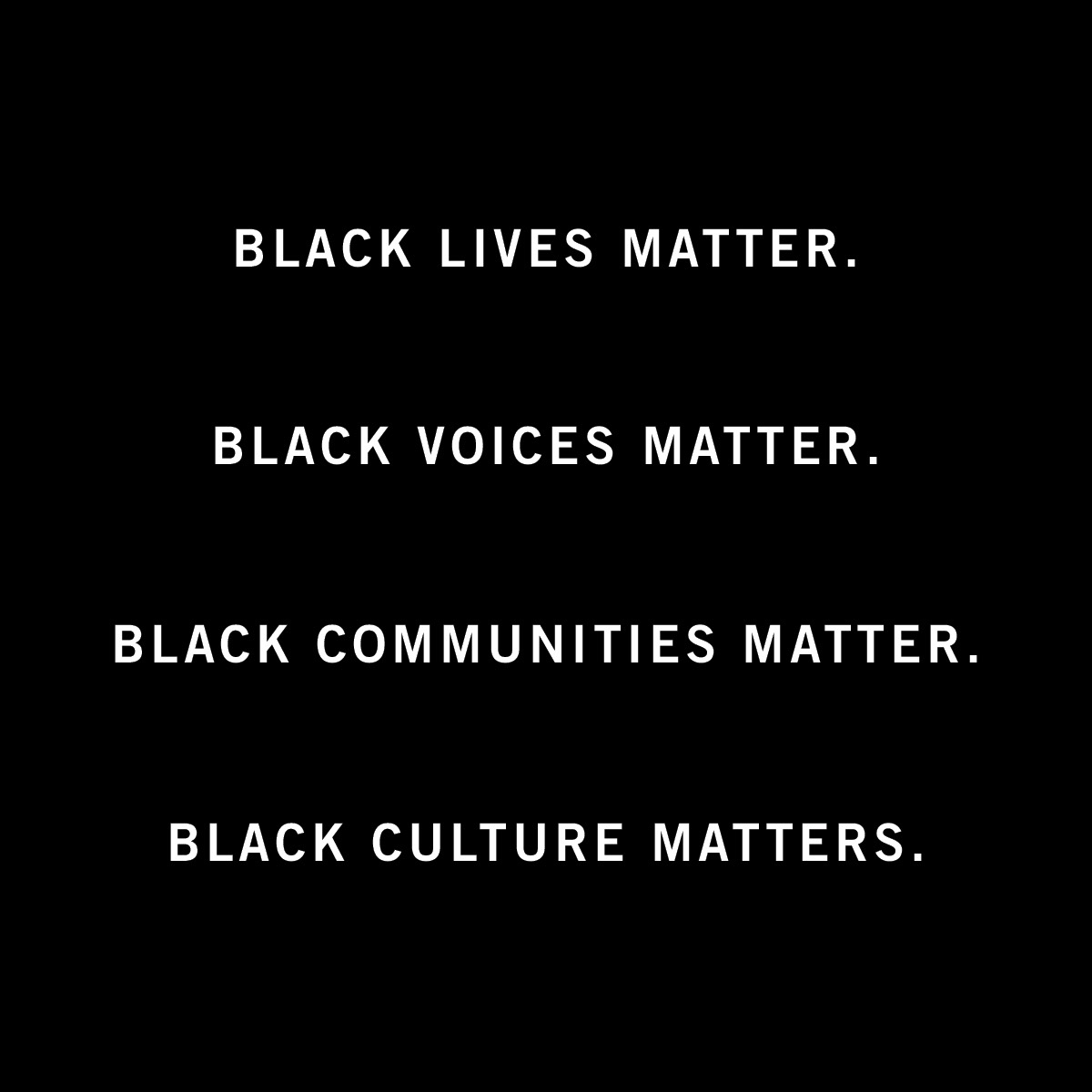 We stand with our black colleagues, clients, partners and allies today and every day. We see you and are committed to taking actionable steps that bring lasting change.