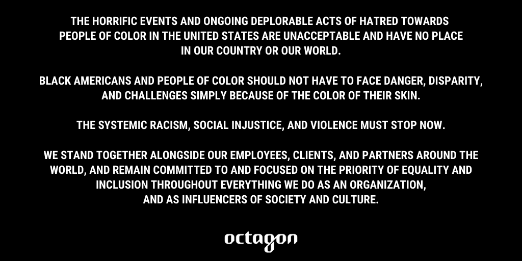 Octagon's tweet photo. #BlackLivesMatter https://t.co/OaCuotArrR