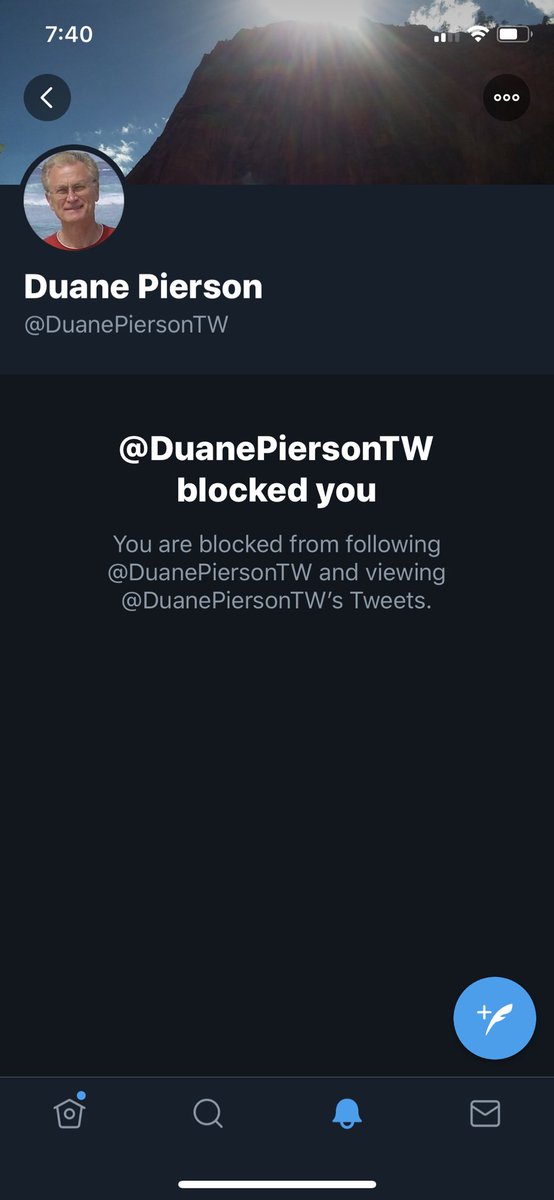 Chad_Bourn's tweet photo. @DuanePiersonTW @melissacombs_ @GeekTrader @EllenAtLarge Run your mouth and block somebody. Weak bro. Bout right though https://t.co/WiPFlv9shk