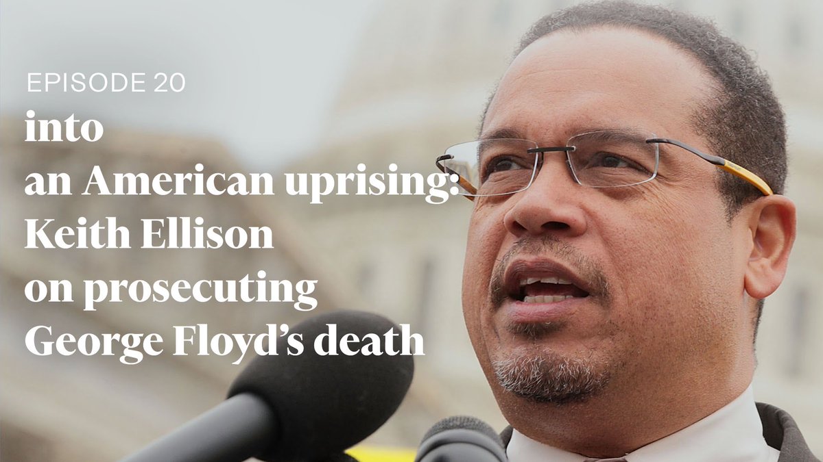 “Everything is on the table,” @keithellison, the prosecutor in the killing of George Floyd told me today, his first day on the case. We talked about justice for #GeorgeFloyd, the difficulty of prosecuting police and wether or not more charges are coming. link.chtbl.com/obvkRMCh?sid=t…