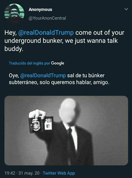 DarkyMinWorld's tweet photo. Lo que todos vieron     //      Lo que yo vi

#Anonymuos https://t.co/SbiOUWgBmB