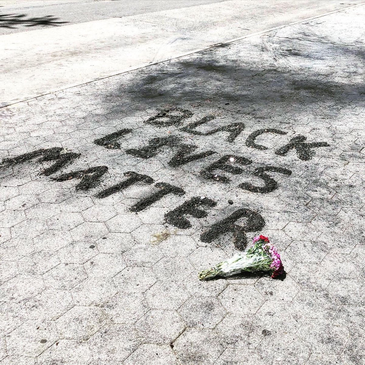 via ECD <a href="/ElliottChaffer/">Elliott Chaffer</a> "Dekalb Ave has seen a lot of solidarity recently from the nightly clapping at the hospital to last night's protests. The question is how are we going to rise up and evolve as a species?"