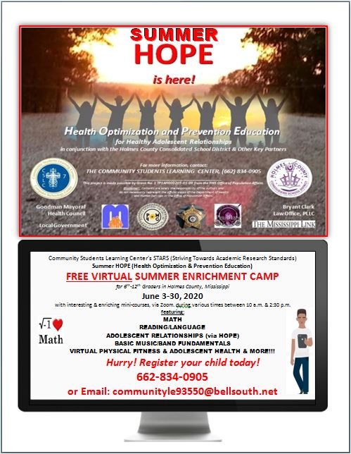 CSLC1's tweet image. Hurry! Call in your participation today!  (662) 834-0905. Look forward to seeing you online