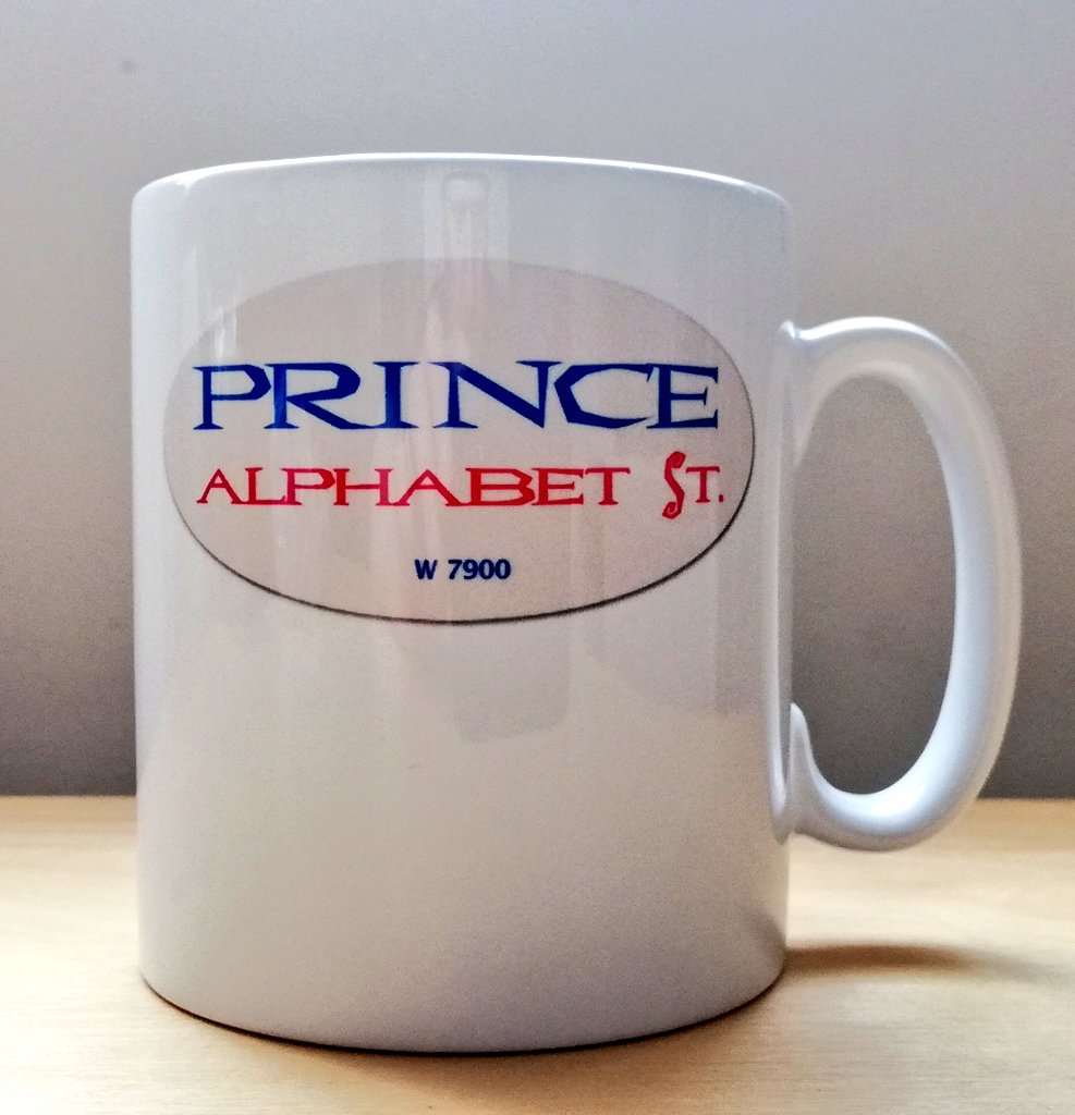 deejaybee71's tweet photo. #PrinceMugMonday "Put the right letters together....." #prince #lovesexy #positivity https://t.co/joW7haTqLC