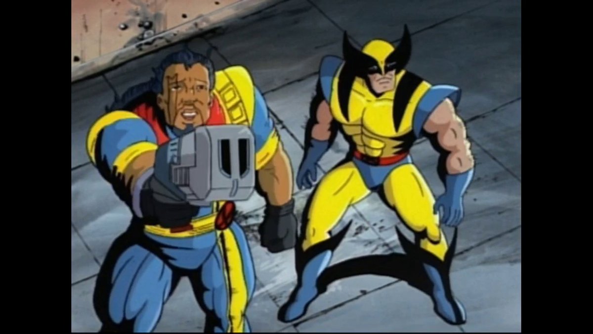 ComicsRockMetal's tweet photo. Bishop &amp; Wolverine - X-Men The Animated Series - Season 2 Episode 8 - Time Fugitives Part 2

#XMen #XMenTAS #MarvelUniverse #TimeFugitives #Bishop #Wolverine #Comics #ComicBooks https://t.co/XyOBjmfKgY