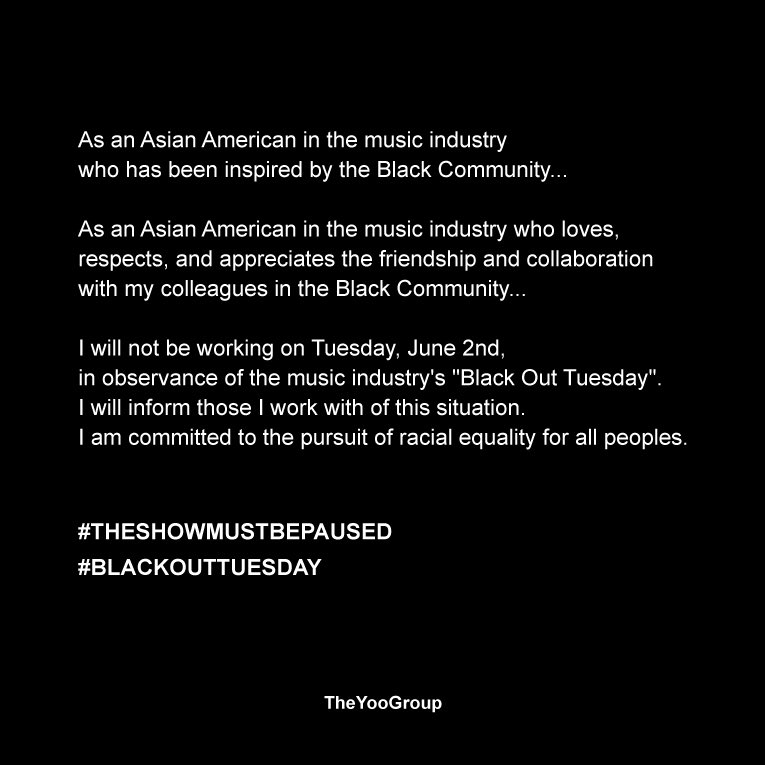 “May your choices reflect your hopes, not your fears.” - Nelson Mandela
.
#THESHOWMUSTBEPAUSED
#BLACKOUTTUESDAY