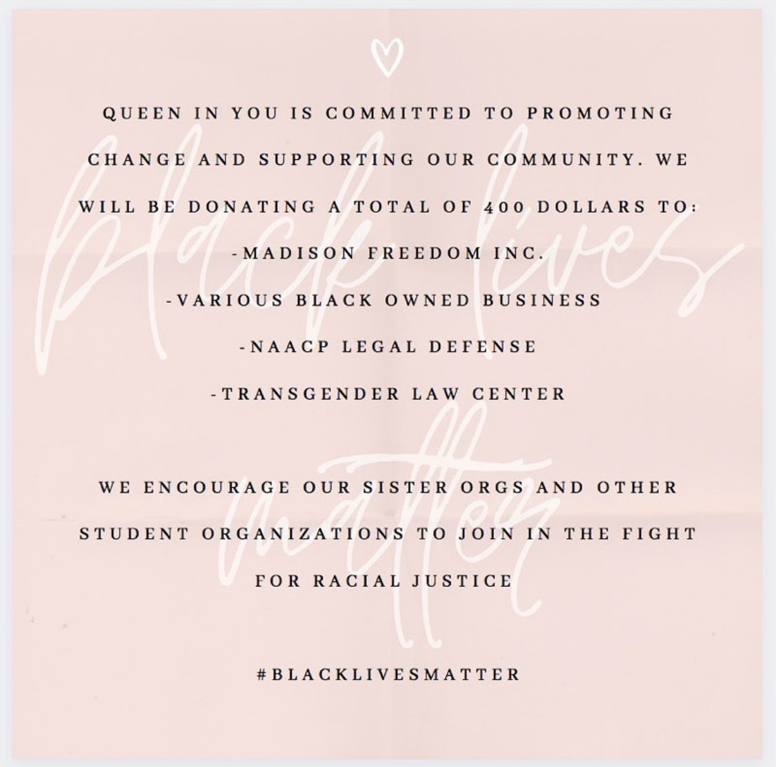 #repost from the UW-Madison Chapter 💜🌻