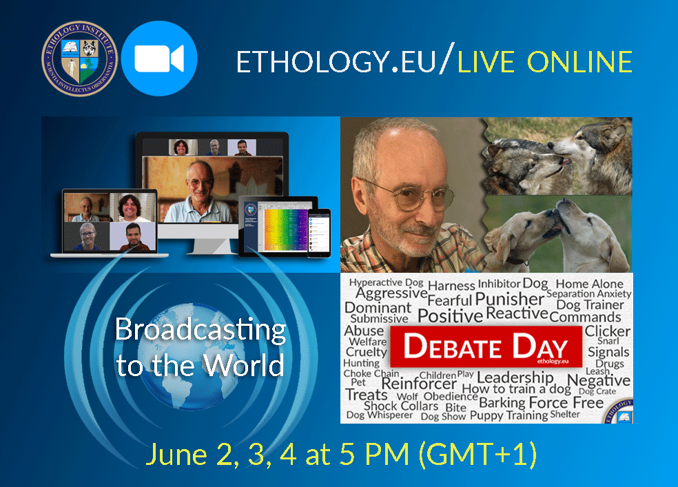 ethologyonline's tweet photo. https://t.co/NlDp9d6pik: We’ll speak about aggressive behavior both Wednesday on “Debate Day” and Thursday on “Professor Abrantes’ Thursday Meetings.” Live Online events are FREE, but you need to register at https://t.co/oE6QwIf7xO

Don’t miss our free LIVE ONLINE events! https://t.co/NmYDJdUWx8