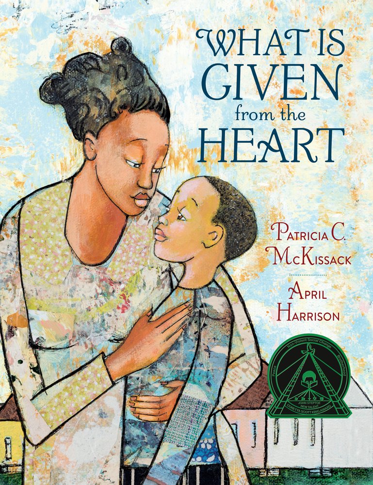 #10. What Is Given From the Heart by Patricia C. McKissack, illustrated by April Harrison. This is another book that makes me cry. So, so beautiful.  https://bookshop.org/books/what-is-given-from-the-heart/9780375836152