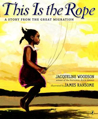 #14. This is the Rope: A Story from the Great Migration by  @JackieWoodson , illustrated by James Ransome. One of the most powerful books I've read about the Great Migration. Also, I listen to everything Jacqueline Woodson says (and you should too).   https://bookshop.org/books/this-is-the-rope-a-story-from-the-great-migration/9780425288948