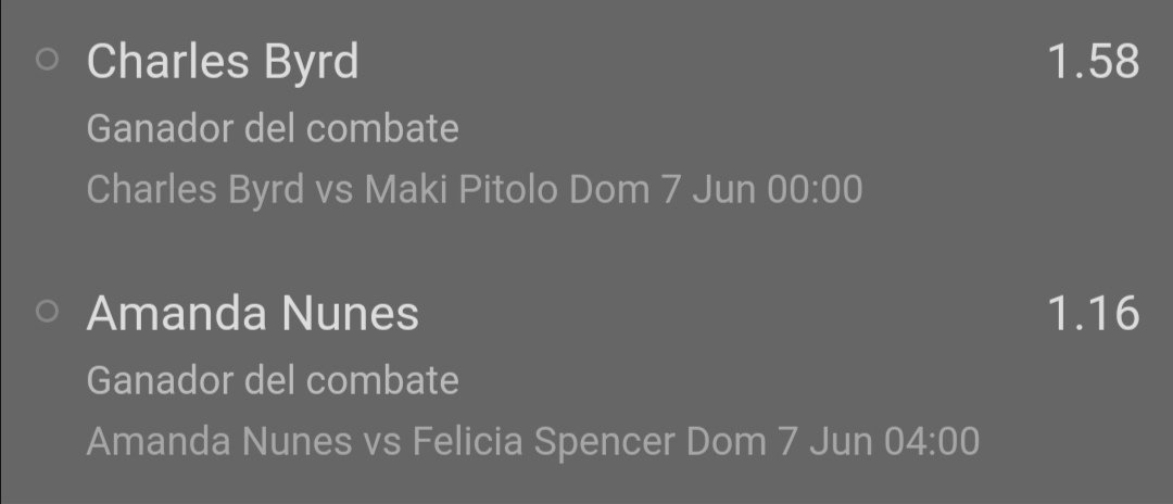 Somosdepelea's tweet photo. #STAKE: 2๐#CUOTA: 1.85๐ฐ
Con argumentos en: https://t.co/nlICiYT1pR
#UFC250 #Nunes #Spencer #Byrd #Pitolo #apuestas #bettingtips #MMA #UFC https://t.co/omVHvnV30d