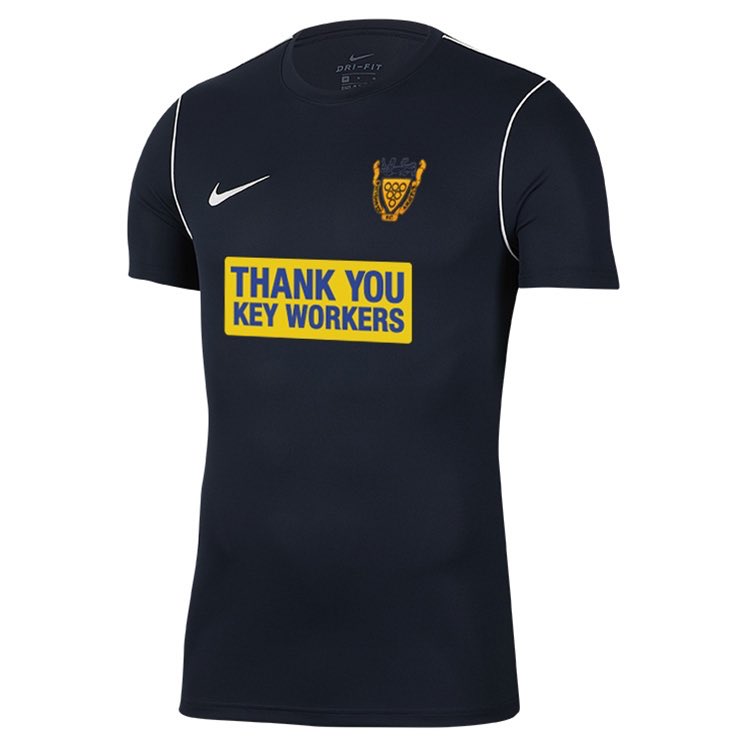 We are so happy to announce our “Thank You Key Workers” Jersey and Drill Top. 

The items are now live on our club shop at Direct Soccer: 

Jersey – directsoccer.co.uk/whitehaven-afc…

Drill Top - directsoccer.co.uk/whitehaven-afc…

£3.50 from every sale will be going to a local Mental Health Charity.