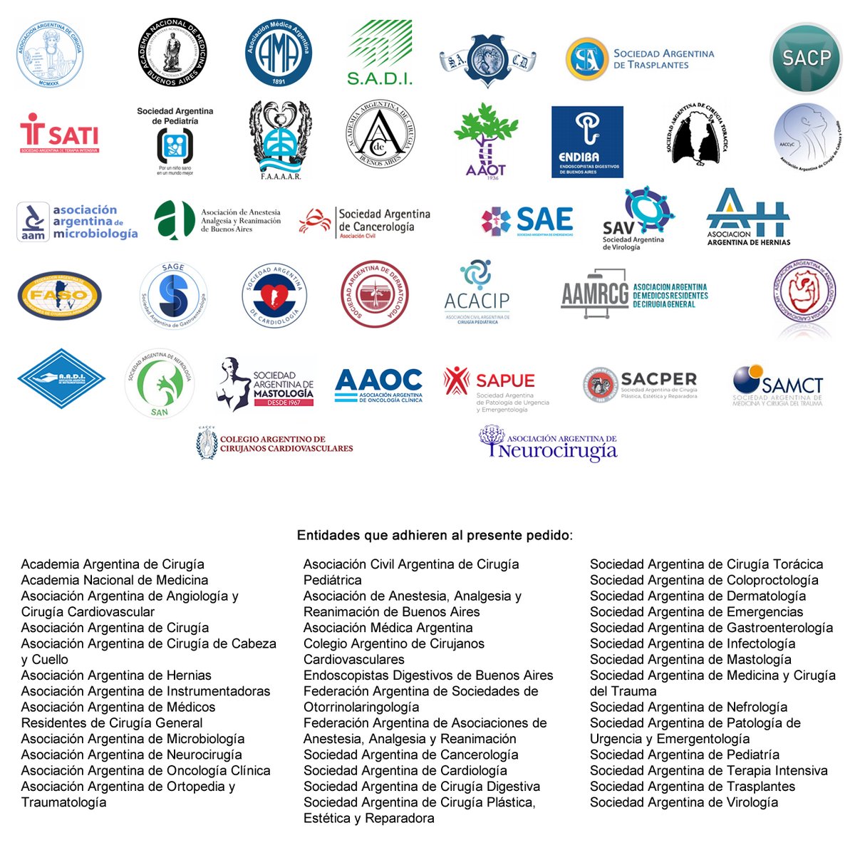 AAC CirugĂa (@aacirugia) on Twitter photo Solicitada de Sociedades CientĂficas enviada a <a href="/alferdez/">Alberto Fernández</a>, @msalnacion, <a href="/AFIPcomunica/">naza3p</a>, en desacuerdo con el proyecto de ley aprobado por <a href="/DiputadosAR/">Diputados Argentina</a> ExenciĂłn Transitoria en el impuesto a las ganancias para personal esencial destinado al COVID-19 #ReclamoSociedadesCientĂficas Solicitada de Sociedades CientĂficas enviada a <a href="/alferdez/">Alberto Fernández</a>, @msalnacion, <a href="/AFIPcomunica/">naza3p</a>, en desacuerdo con el proyecto de ley aprobado por <a href="/DiputadosAR/">Diputados Argentina</a> ExenciĂłn Transitoria en el impuesto a las ganancias para personal esencial destinado al COVID-19 #ReclamoSociedadesCientĂficas