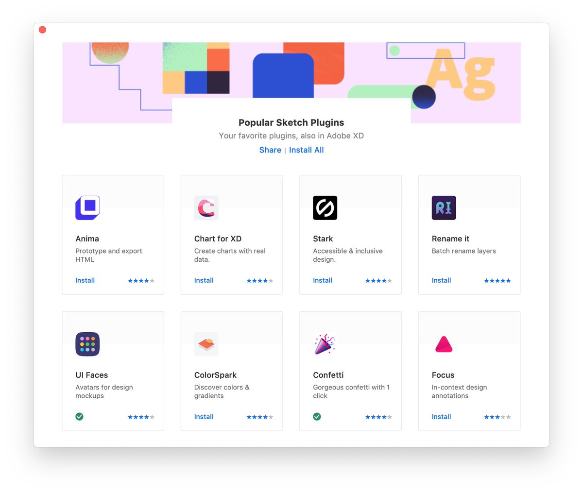 Is there anyone still considering to make the switch to <a href="/AdobeXD/">Adobe XD</a>? Check the collection of popular <a href="/sketch/">Sketch</a> plugins also available in XD.

adobe.com/go/xd_plugins_…