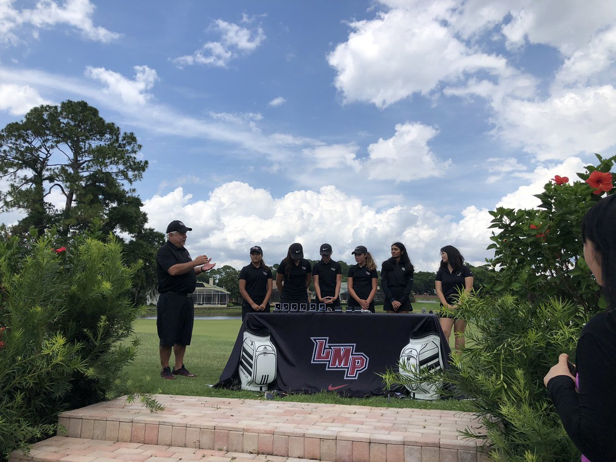 Congrats to the LMP Girls golf team who were honored with their FHSAA State Championship rings today #griffinpride #goladygriffins <a href="/LMPathletics/">LMP Athletics</a> <a href="/orlandosentinel/">Orlando Sentinel</a> <a href="/VarsityBuddy/">Buddy Collings</a>