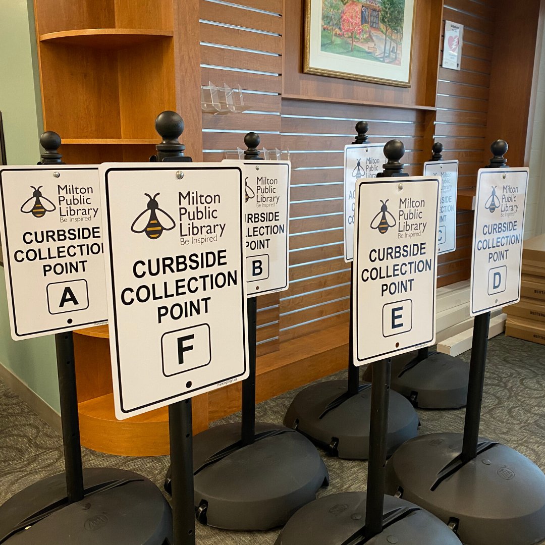 Milton_Library's tweet photo. There's a lot going on behind-the-scenes at MPL to get ready for our Curbside Collection service!
Stay tuned for a launch date coming soon...
#wemissyou #BeInspired #curbsidecollection https://t.co/BkHzrHQVGk