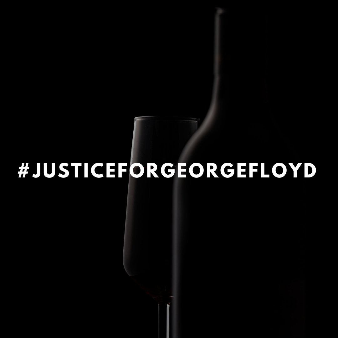 BritsWine's tweet photo. We must always take sides. We are not sure what could we possibly say that hasn’t already been said before, but we will not stay silent. #blacklivesmatter #blm #justiceforgeorgefloyd https://t.co/2CyunjRWXE