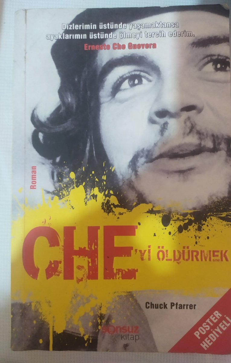 SahafKadim's tweet photo. 📙CHE'Yİ ÖLDÜRMEK
💎Chuck Pfarrer Deniz Gülşen, 479s 
💥2 Baskı 2012 Basım
Mezat Açılış Ücreti:7₺
Mezat Bitiş 05 Haziran Cuma https://t.co/0vRue0wFjZ