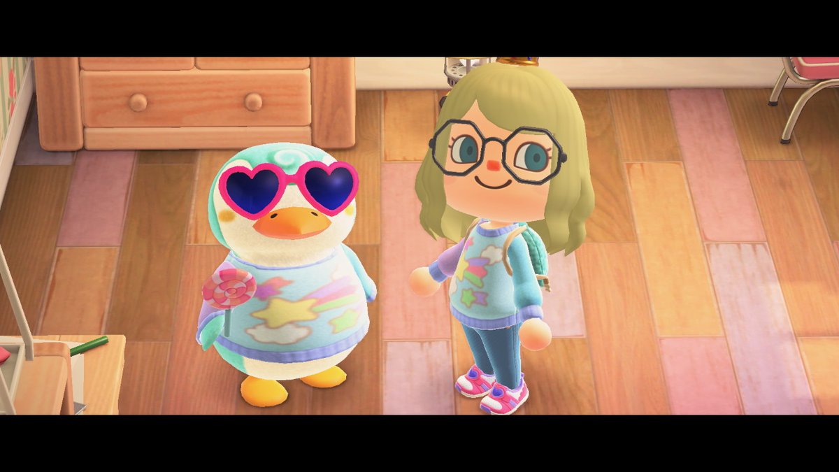 CaddyG's tweet image. Twinsies!! #AnimalCrossing #ACNH #NintendoSwitch