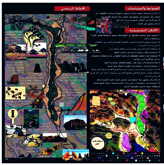 LS_Architecture's tweet image. #مشروع_تخرجي عام 2008م، هو تصميم #متنزه_البيضاء البري في #المدينة_المنورة. 
يتميز الوادي برماله البيضاء والطبيعة الخلابة من جبال وأودية وغطاء نباتي وحياة برية ليكون متنفس جميل لسكان المدينة وزائريها.
#السعودية
#عمارة_البيئة