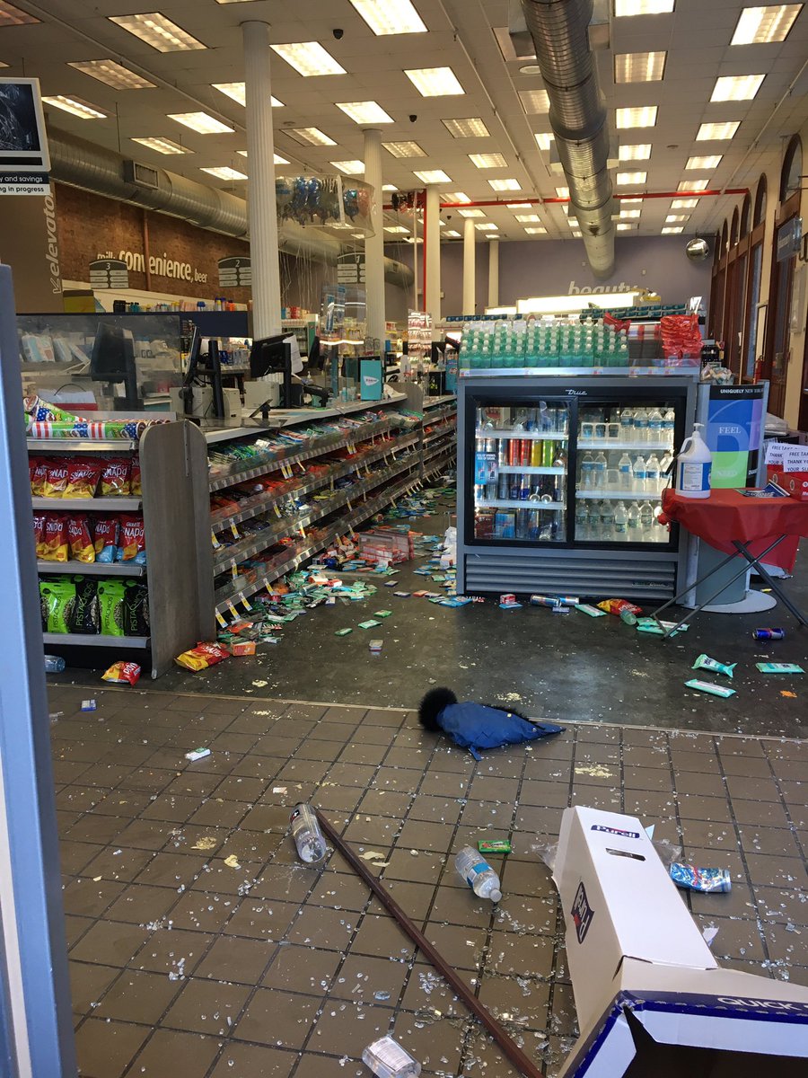 From what I can tell, it seems like the NYPD allowed the looting in Soho to happen. Saturday night it was mostly broken glass. By Monday morning it was full on looting. Soho looks like a war zone. Did the police not expect this to escalate? 1/5